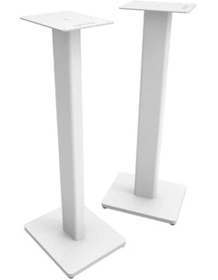 Kanto ST28W 28 Universal Bookshelf Speaker Floor Stand - White, Pair