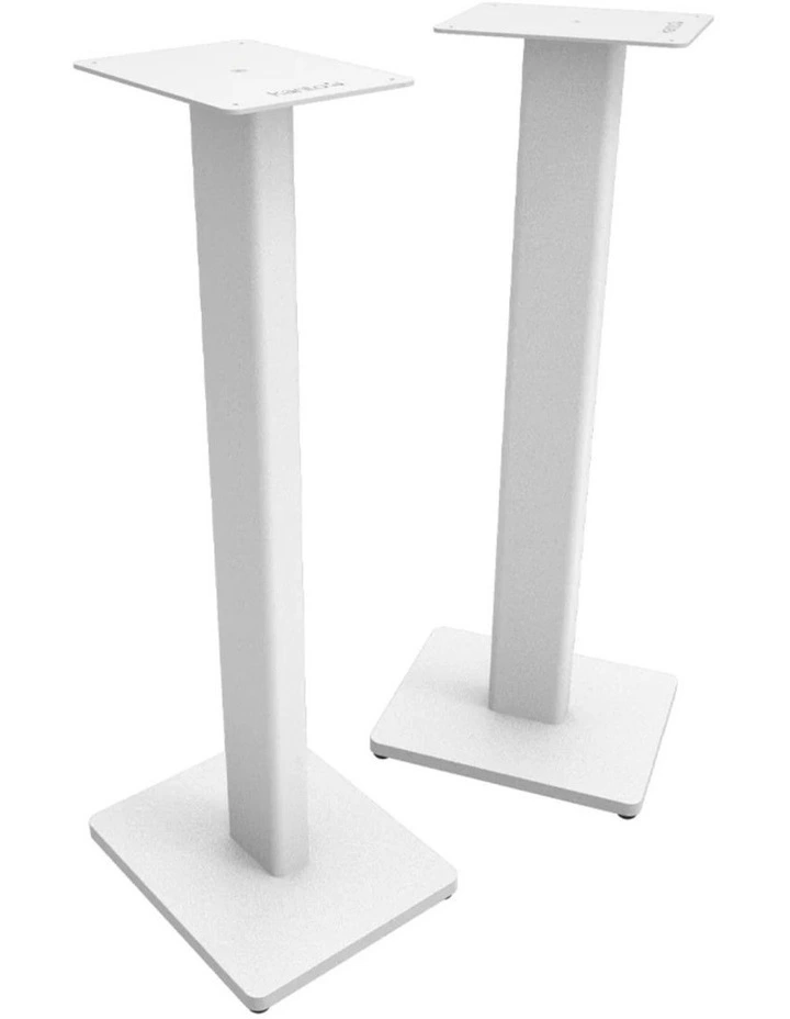 Kanto ST28W 28 Universal Bookshelf Speaker Floor Stand - White, Pair image 1