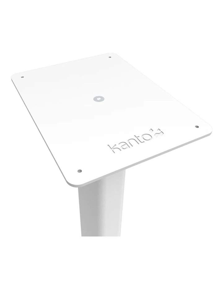 Kanto ST28W 28 Universal Bookshelf Speaker Floor Stand - White, Pair image 4