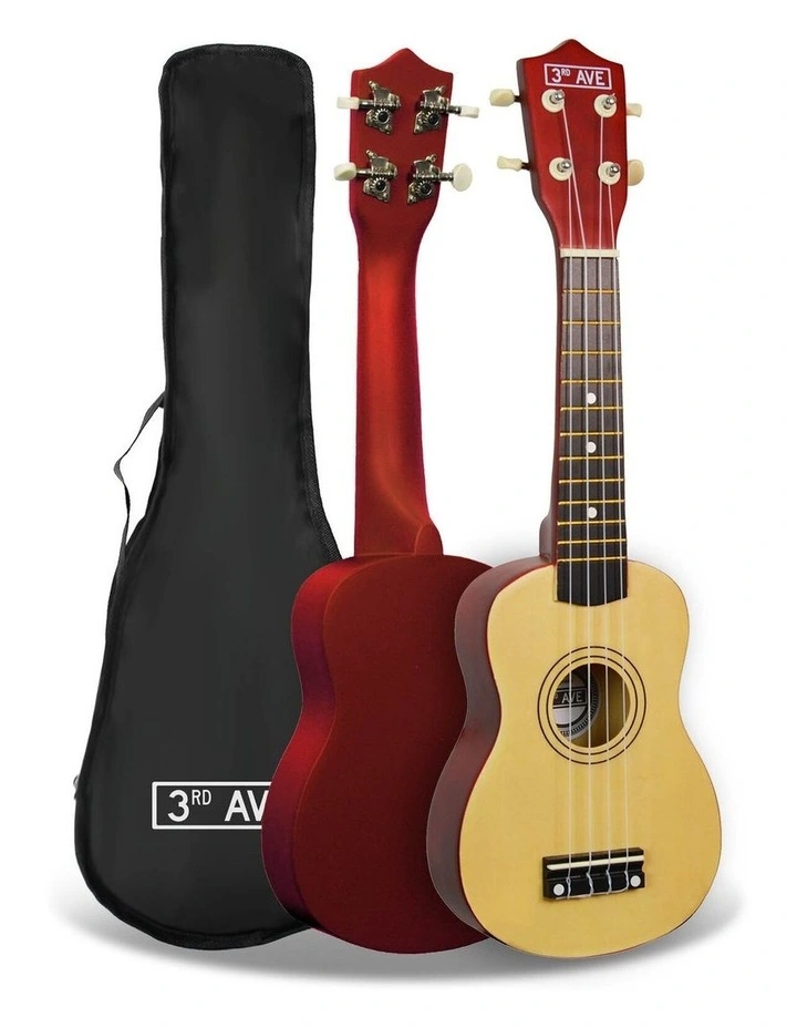 3rd Avenue Soprano Ukulele - Natural image 1