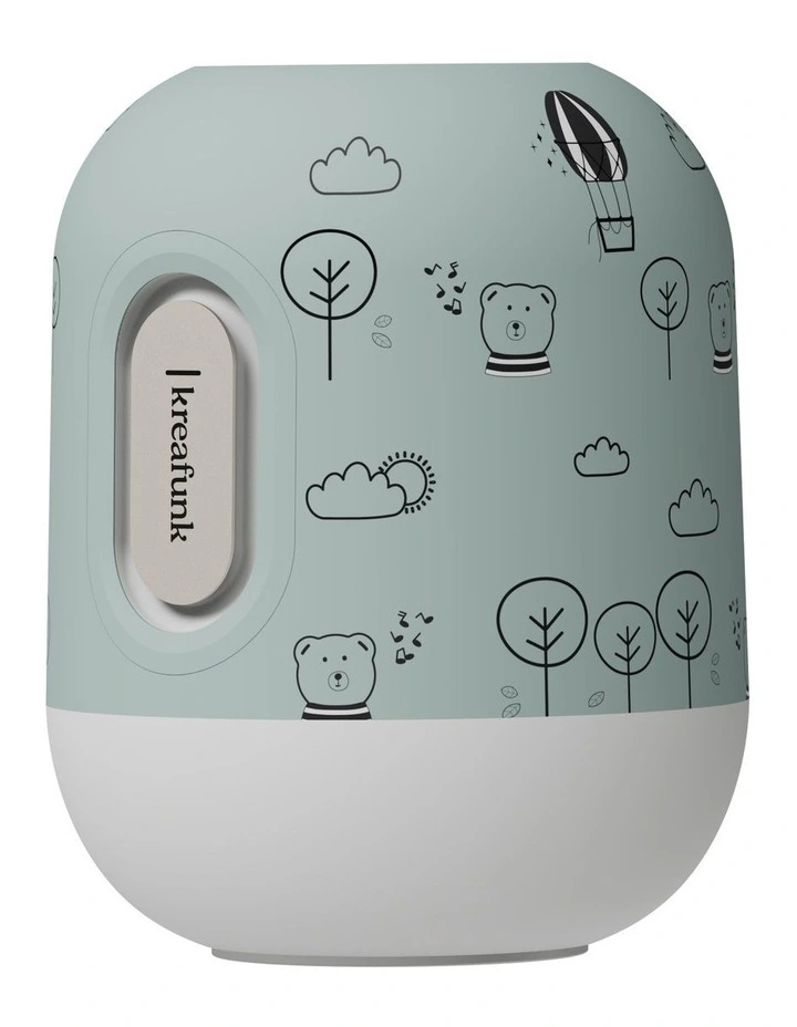 Kreafunk Kids Glowie Bluetooth Speaker W/ Light - Dusty Green image 1