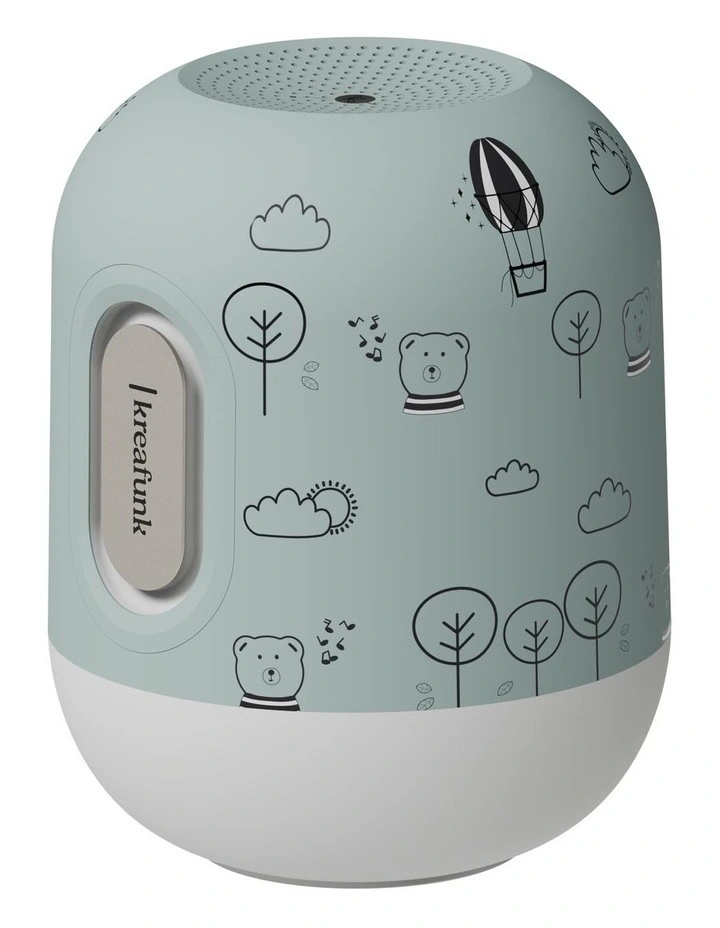 Kreafunk Kids Glowie Bluetooth Speaker W/ Light - Dusty Green image 2