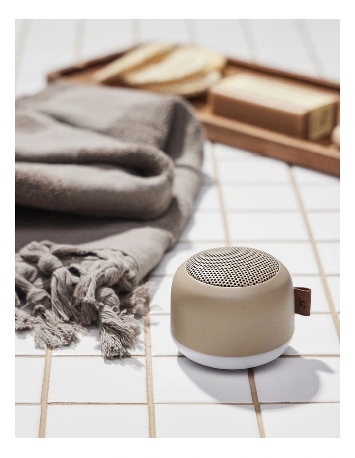 Kreafunk Alight Bluetooth Speaker - Ivory Sand image 4