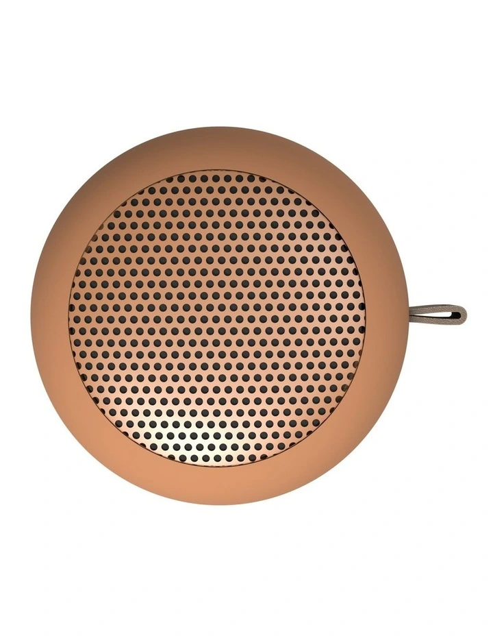 Kreafunk Alight Bluetooth Speaker - Waffle Orange image 2