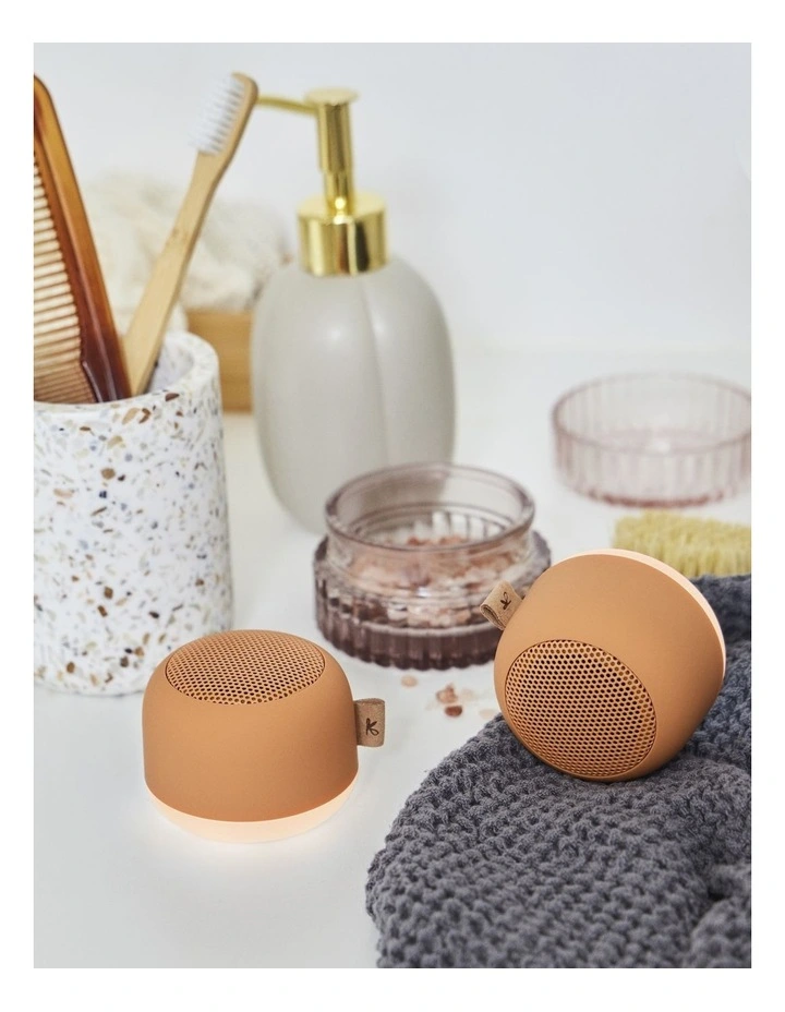 Kreafunk Alight Bluetooth Speaker - Waffle Orange image 3