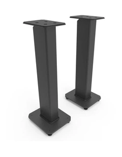 Kanto SX30 30 Tall Fillable Speaker Stands with Isolation Feet - Pair, Black