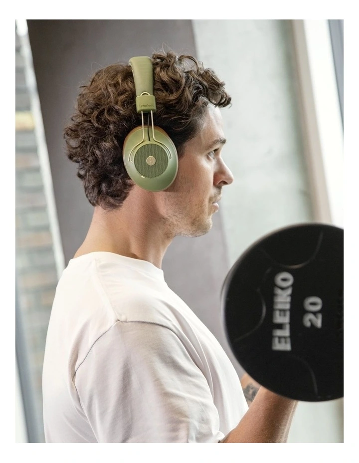 Kreafunk Abeat Qi Bluetooth Headphones W/ Anc - Urban Green image 4