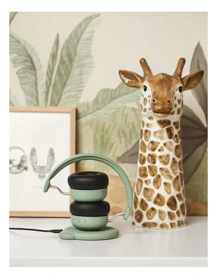 Kreafunk Kids Paddy Wireless Qi Charger 15W - Dusty Green image 3