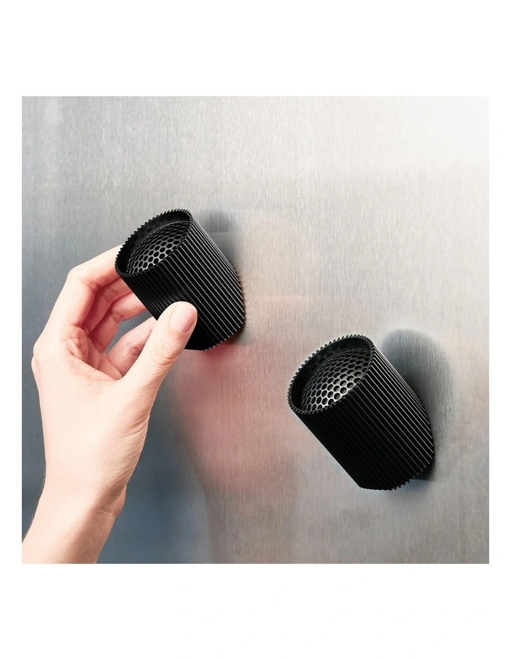 Lexon Ray Set Of Magnetic Bluetooth Speakers - Black image 5