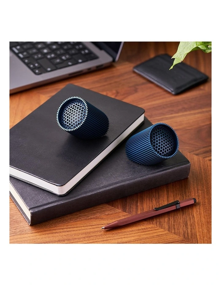 Lexon Ray Set Of Magnetic Bluetooth Speakers - Blue image 5