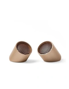 Lexon Ray Set Of Magnetic Bluetooth Speakers - Gold