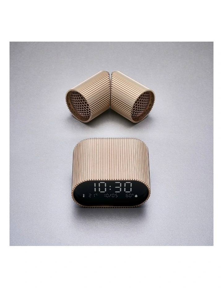 Lexon Ray Set Of Magnetic Bluetooth Speakers - Gold image 6