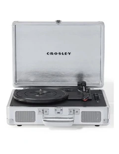 Crosley Cruiser Bluetooth Portable Turntable - Silver