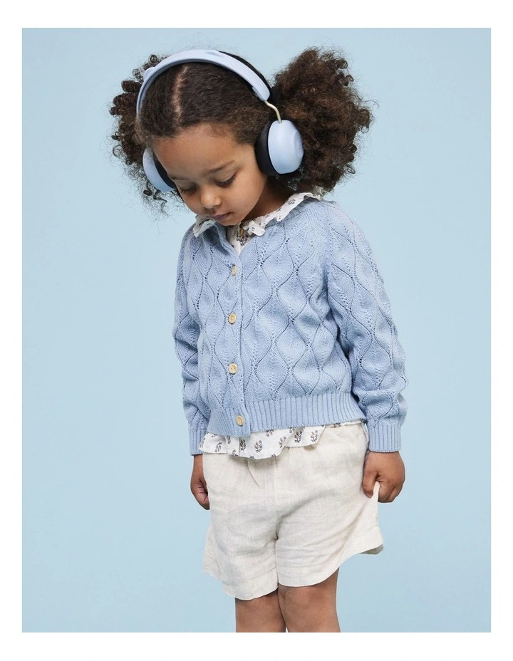 Kreafunk Kids Buzz Junior Bluetooth Headphones - Cloudy Blue image 4