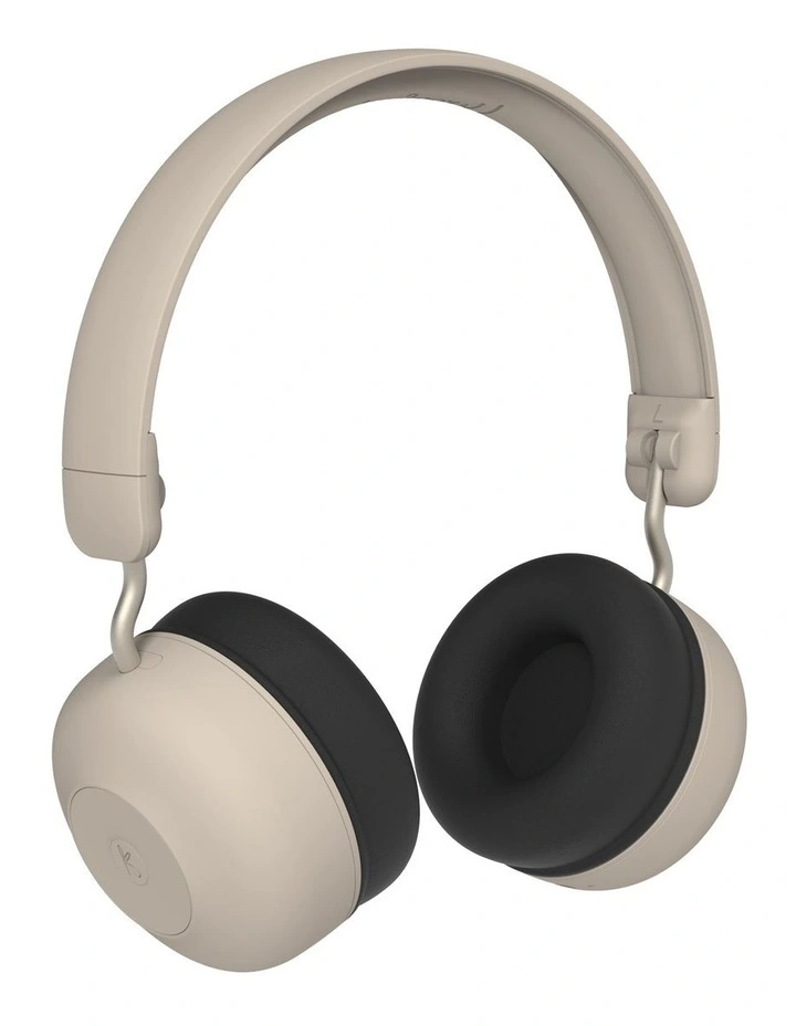 Kreafunk Kids Buzz Bluetooth Headphones W/ Anc - Ivory Sand image 2