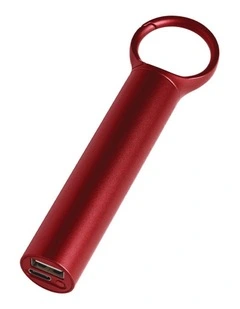 Lexon Nomaday 3000 Mah Power Bank With Clip - Red