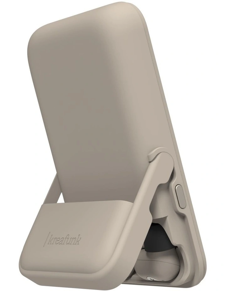 Kreafunk Tocharge Go Powerbank   Earbuds - Ivory Sand image 2
