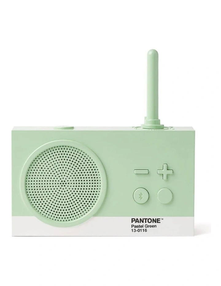Lexon Thykho 3 Fm Radio & Bluetooth Speaker PANTONE - Green image 1