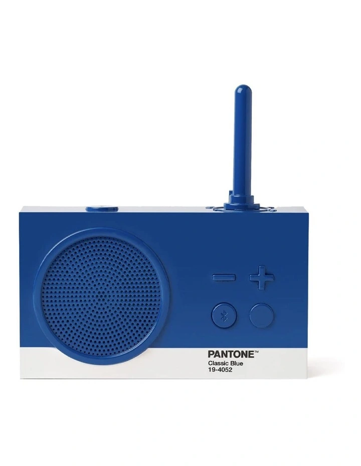Lexon Thykho 3 Fm Radio & Bluetooth Speaker PANTONE - Classic Blue image 1