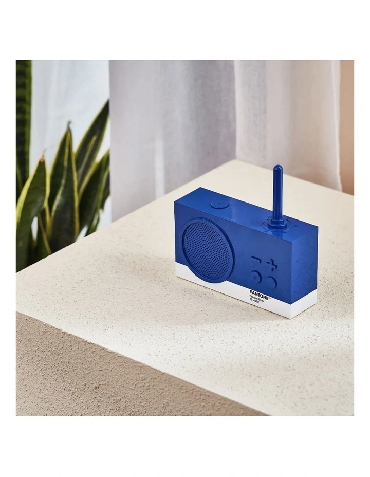 Lexon Thykho 3 Fm Radio & Bluetooth Speaker PANTONE - Classic Blue image 4