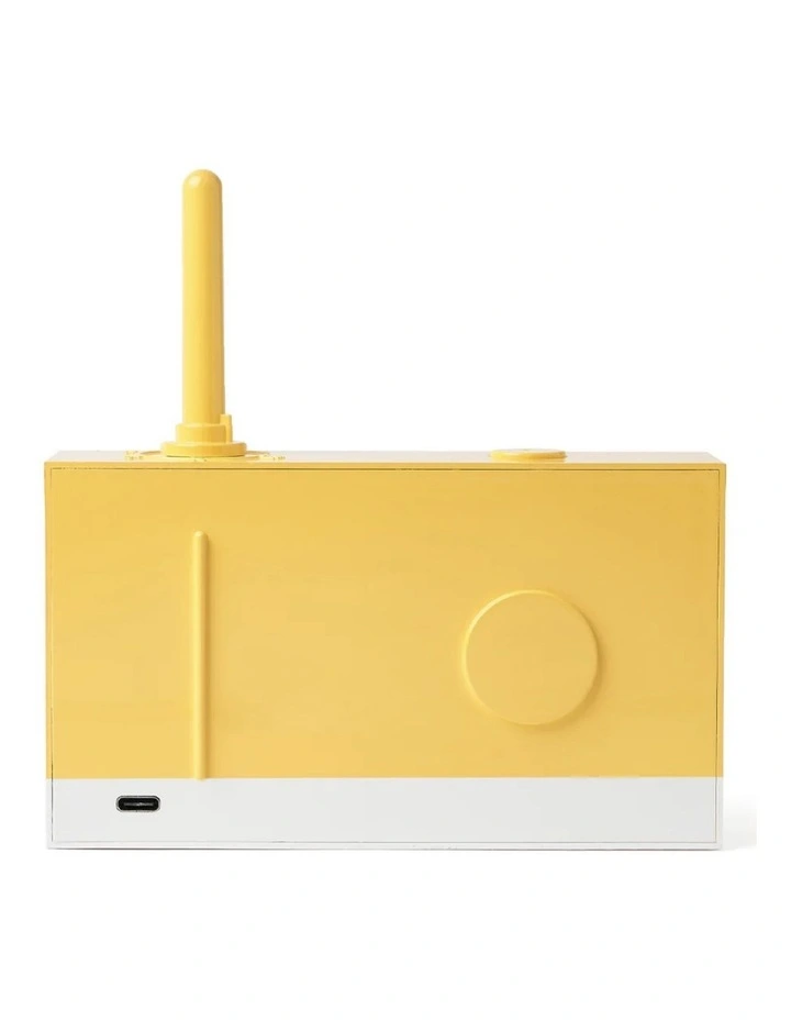 Lexon Thykho 3 Fm Radio & Bluetooth Speaker PANTONE -Yellow image 2