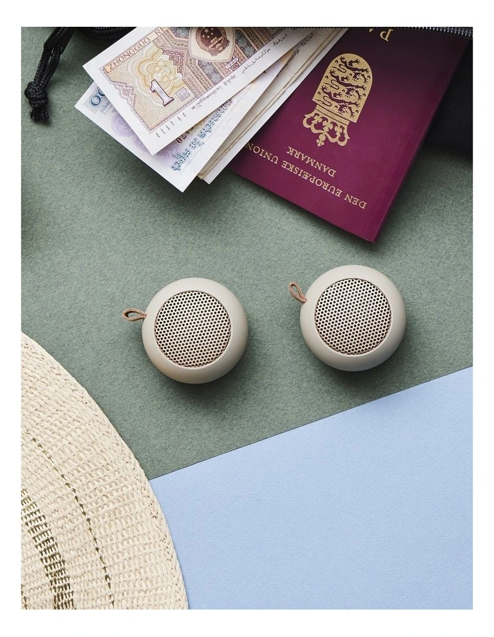 Kreafunk Ago Mini Bluetooth Speaker - Ivory Sand image 4