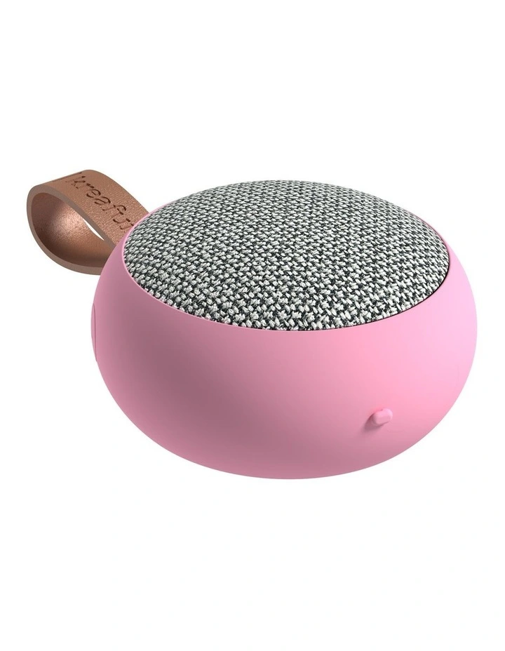 Kreafunk Ago 2 Fabric Bluetooth Speaker - Fresh Pink image 1