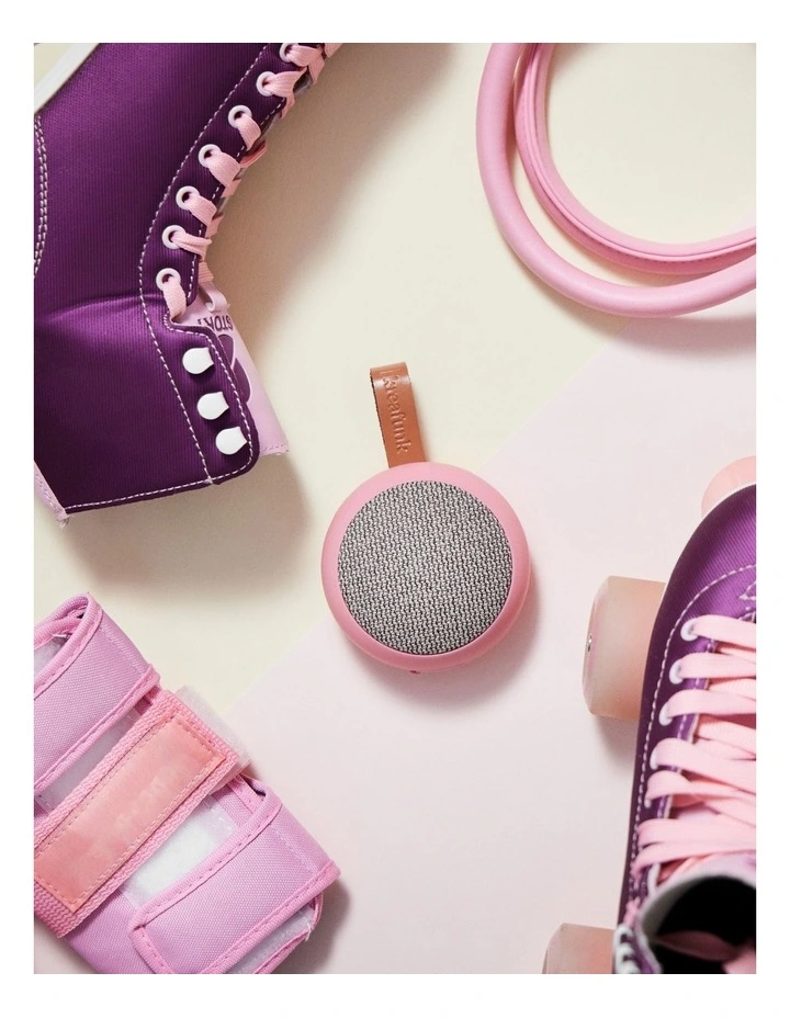 Kreafunk Ago 2 Fabric Bluetooth Speaker - Fresh Pink image 4