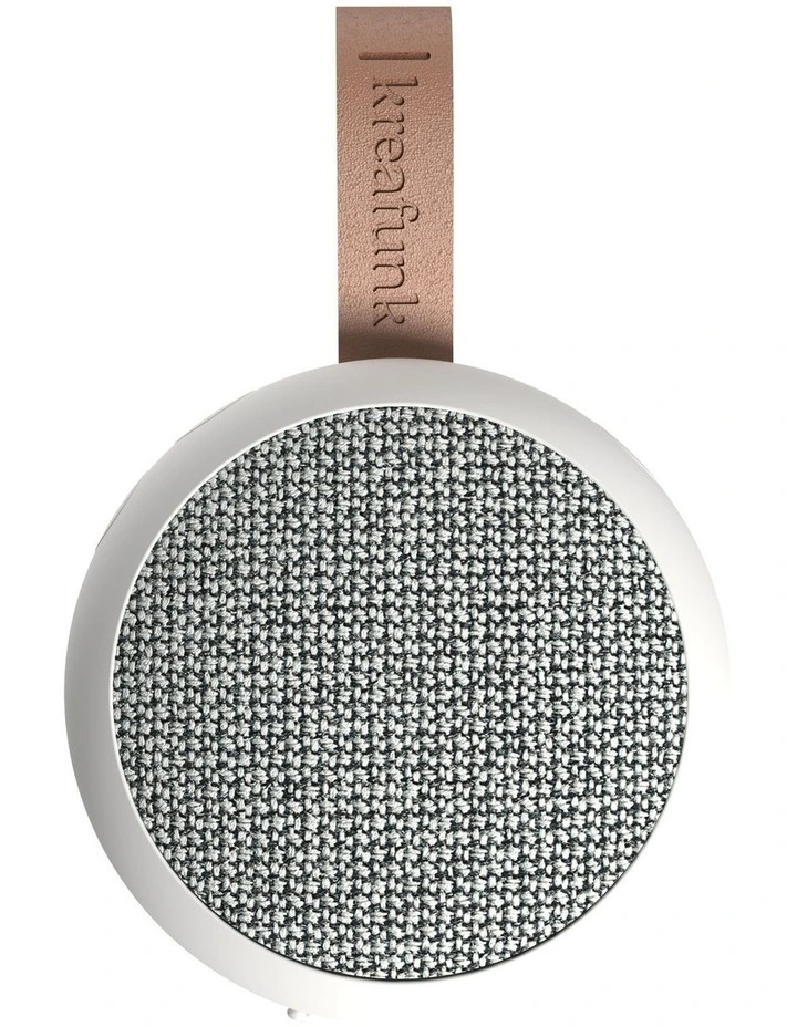 Kreafunk Ago 2 Fabric Bluetooth Speaker - White image 2