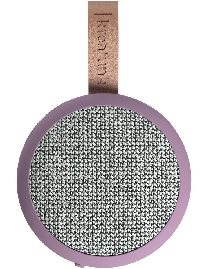 Kreafunk Ago 2 Fabric Bluetooth Speaker - Calm Purple image 2