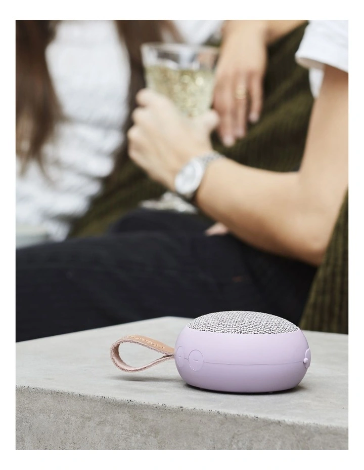 Kreafunk Ago 2 Fabric Bluetooth Speaker - Calm Purple image 3