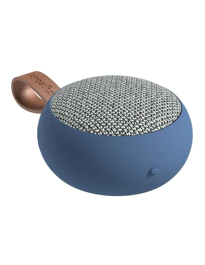 Kreafunk Ago 2 Fabric Bluetooth Speaker - River Blue image 1