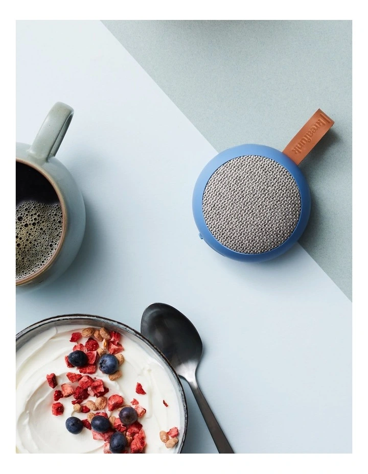 Kreafunk Ago 2 Fabric Bluetooth Speaker - River Blue image 4