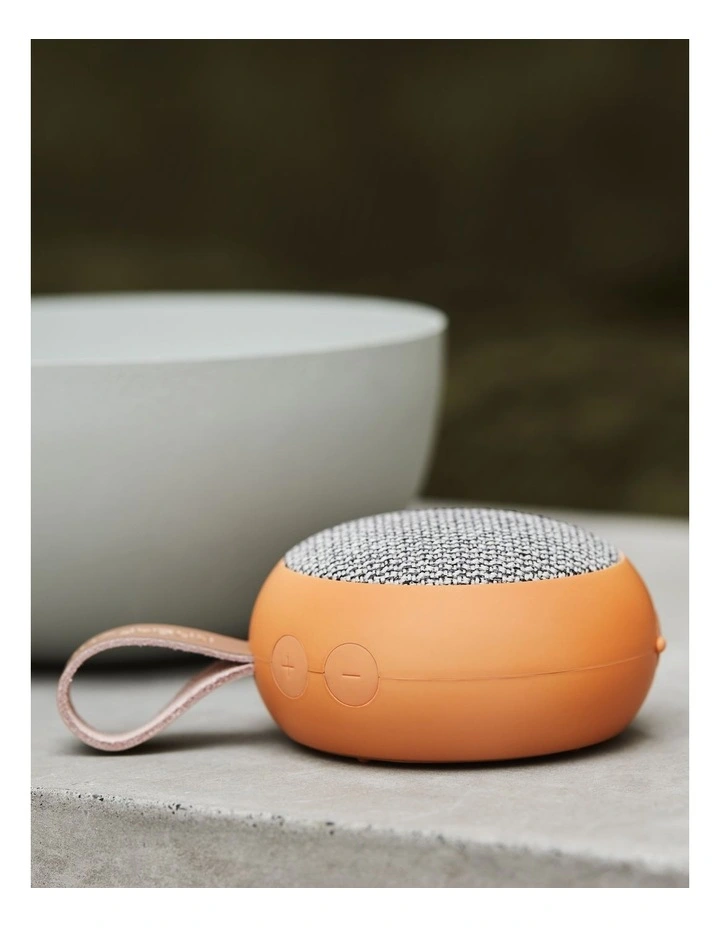 Kreafunk Ago 2 Fabric Bluetooth Speaker - Dusty Orange image 3