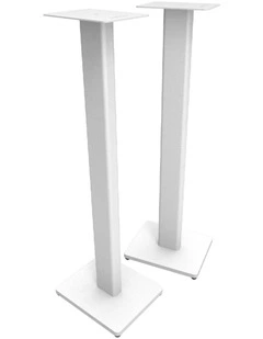Kanto ST34W 34 Universal Bookshelf Speaker Floor Stand - White, Pair