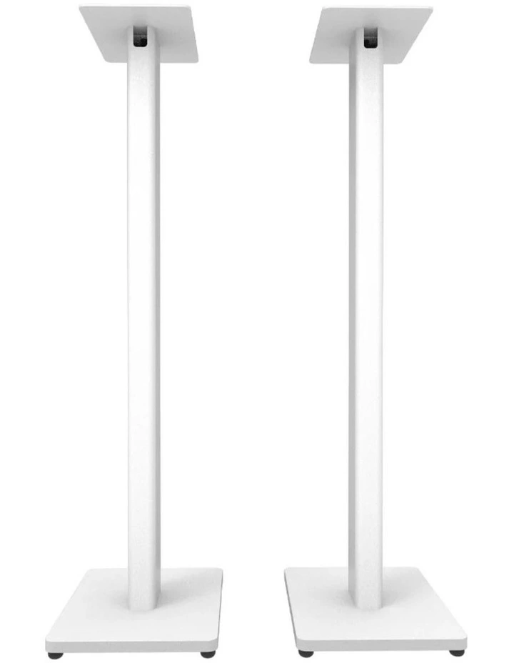 Kanto ST34W 34 Universal Bookshelf Speaker Floor Stand - White, Pair image 3