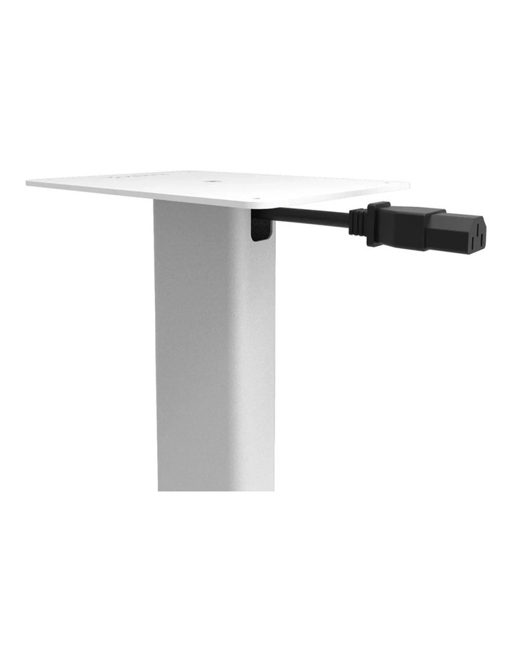 Kanto ST34W 34 Universal Bookshelf Speaker Floor Stand - White, Pair image 5