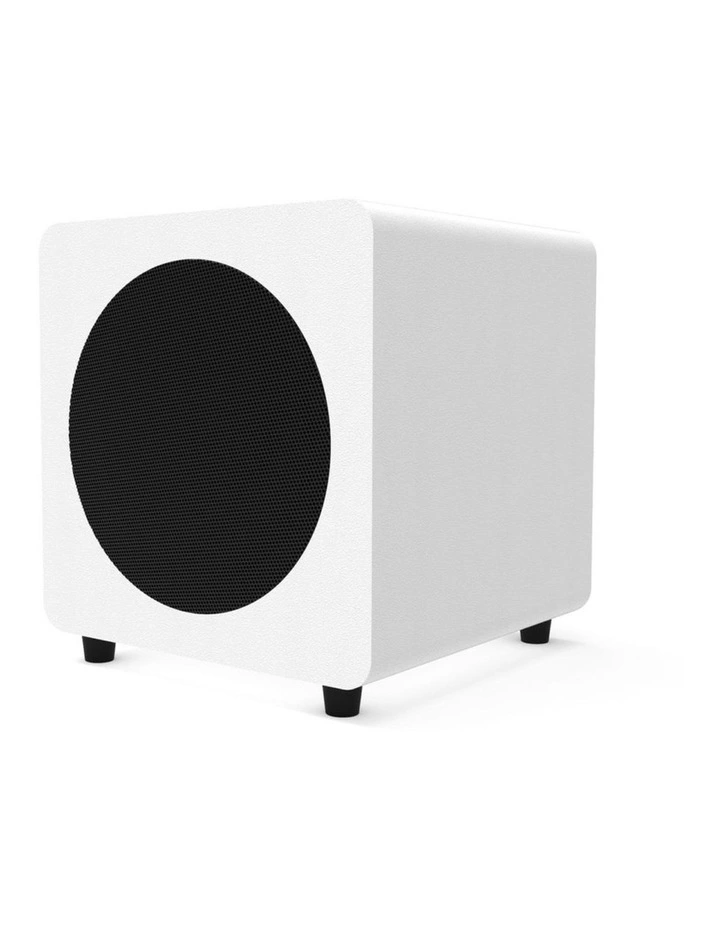 Kanto SUB8 300W 8 Sealed Powered Subwoofer, Matte White image 3
