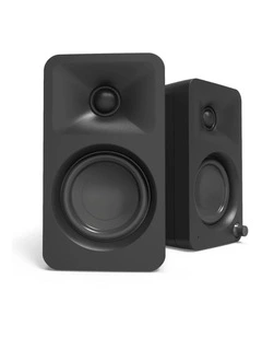 Kanto ORA 100W Powered Reference Desktop Computer Speakers with Bluetooth 5.0 Black