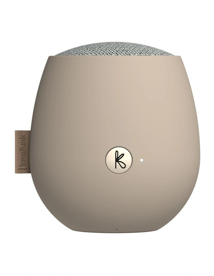 Kreafunk Ajazz 2 Bluetooth Speaker - Ivory Sand image 1