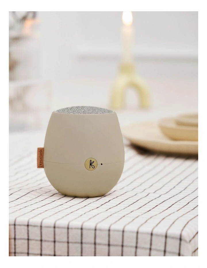 Kreafunk Ajazz 2 Bluetooth Speaker - Ivory Sand image 3