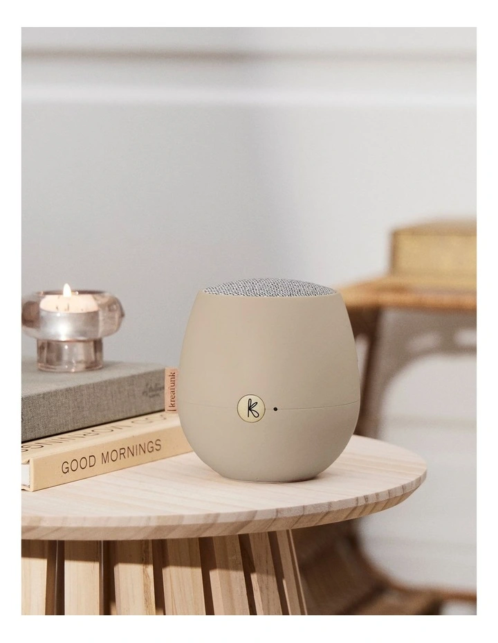 Kreafunk Ajazz 2 Bluetooth Speaker - Ivory Sand image 4