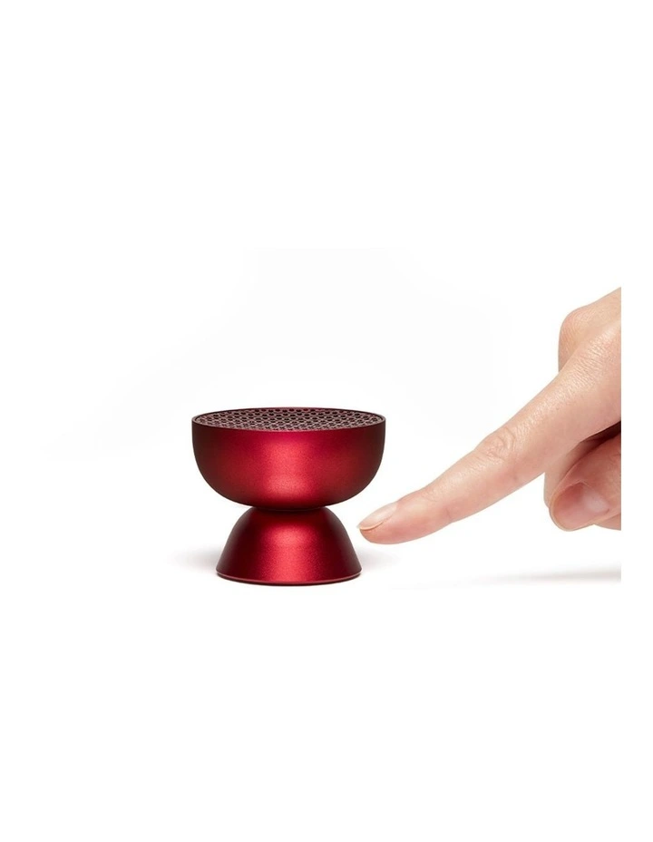 Lexon Tamo Infinitely Pairable Bluetooth Speaker - Red image 3
