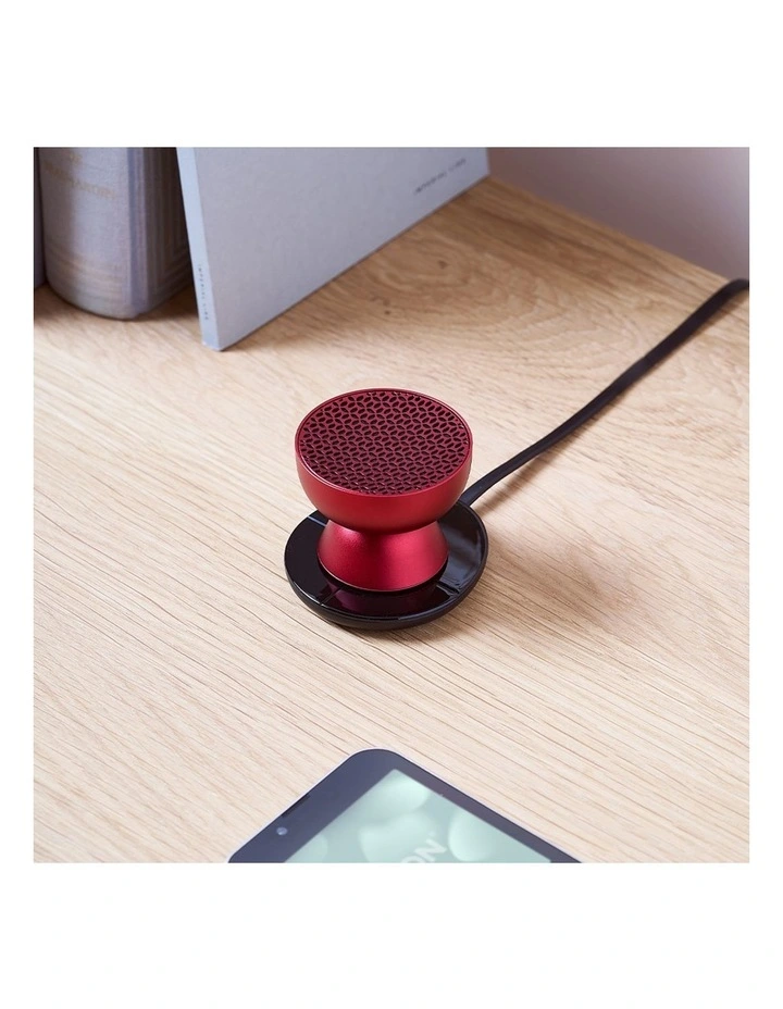 Lexon Tamo Infinitely Pairable Bluetooth Speaker - Red image 4