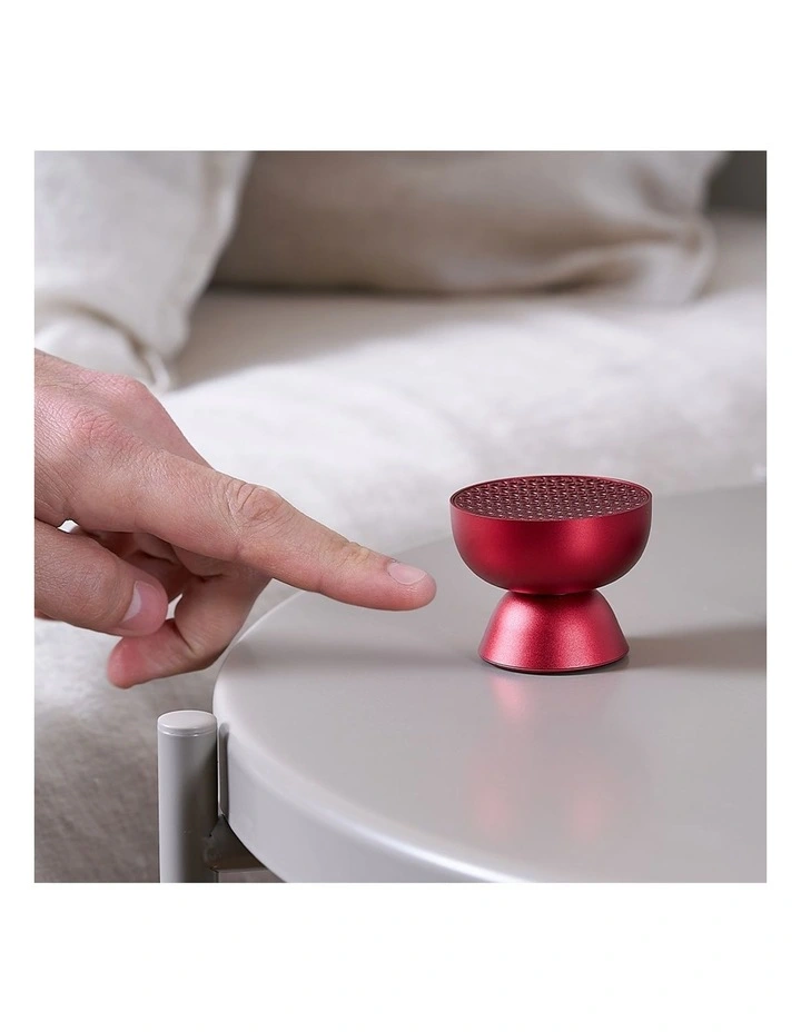 Lexon Tamo Infinitely Pairable Bluetooth Speaker - Red image 5