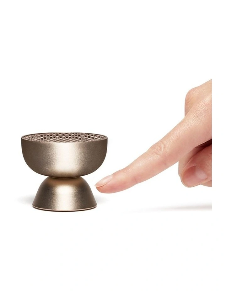 Lexon Tamo Infinitely Pairable Bluetooth Speaker - Gold image 3