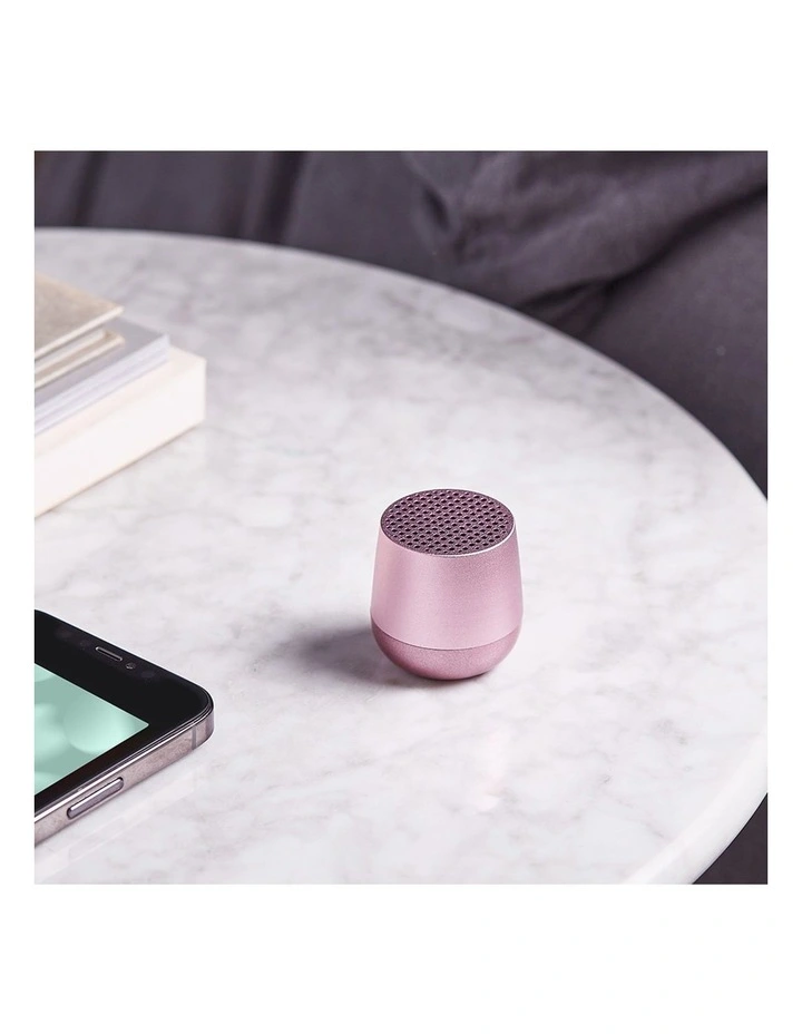 Lexon Mino  Mini Bluetooth Speaker - Pink image 4