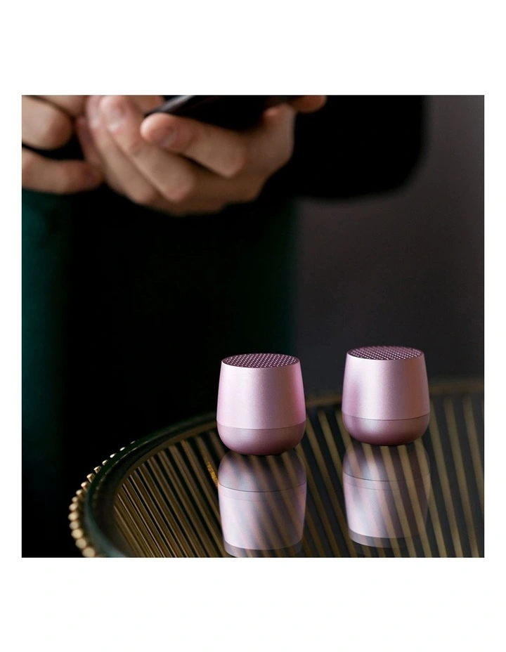 Lexon Mino  Mini Bluetooth Speaker - Pink image 5