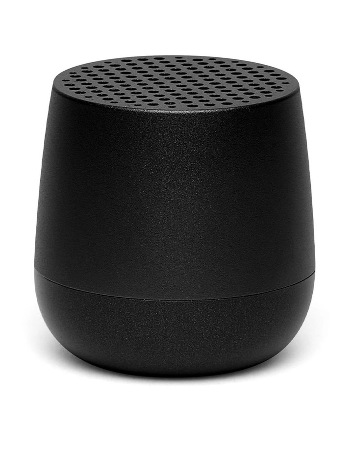 Lexon Mino Mini Bluetooth Speaker - Black image 1