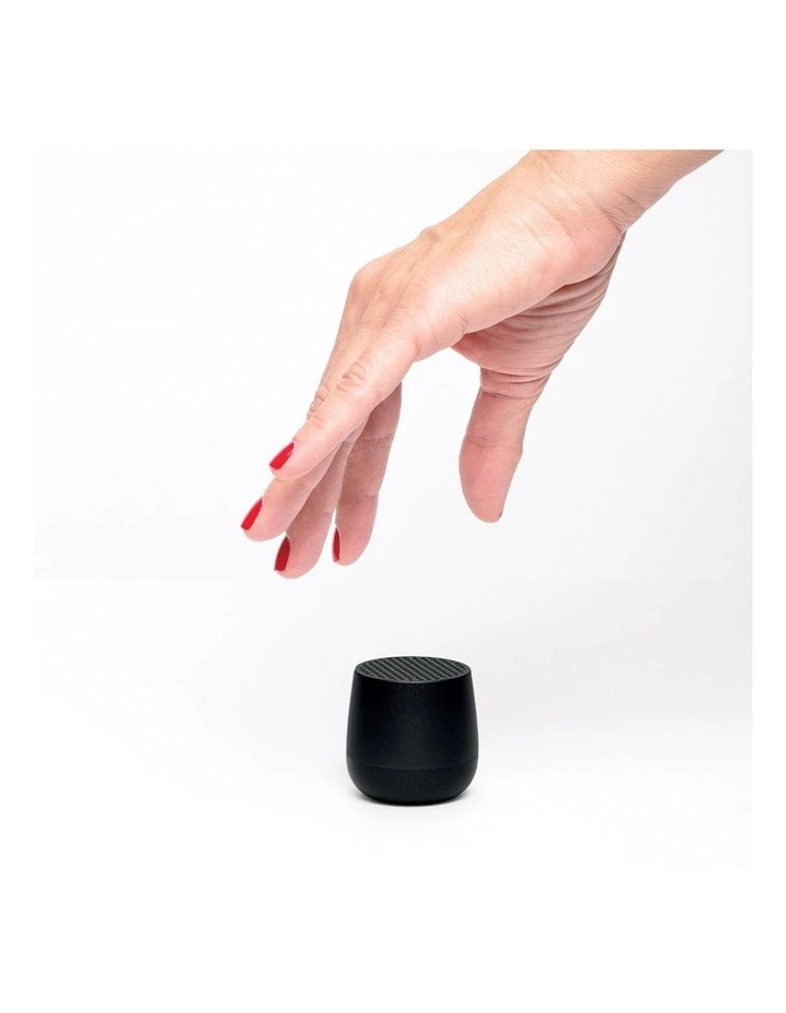 Lexon Mino Mini Bluetooth Speaker - Black image 4